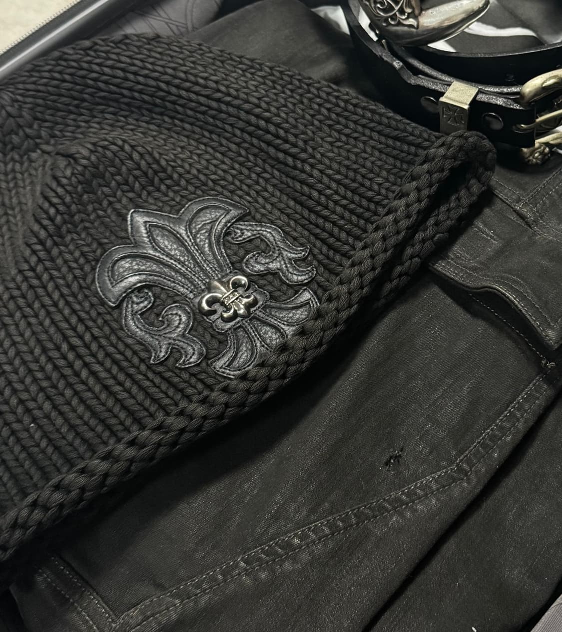 크롬하츠 플레어 참 코튼 비니 상품이미지1