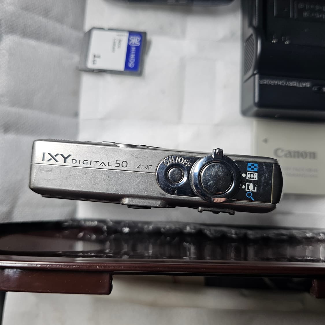 캐논 CANON IXY50 빈티지 디지털 카메라 풀세트 판매합니다 상품이미지5