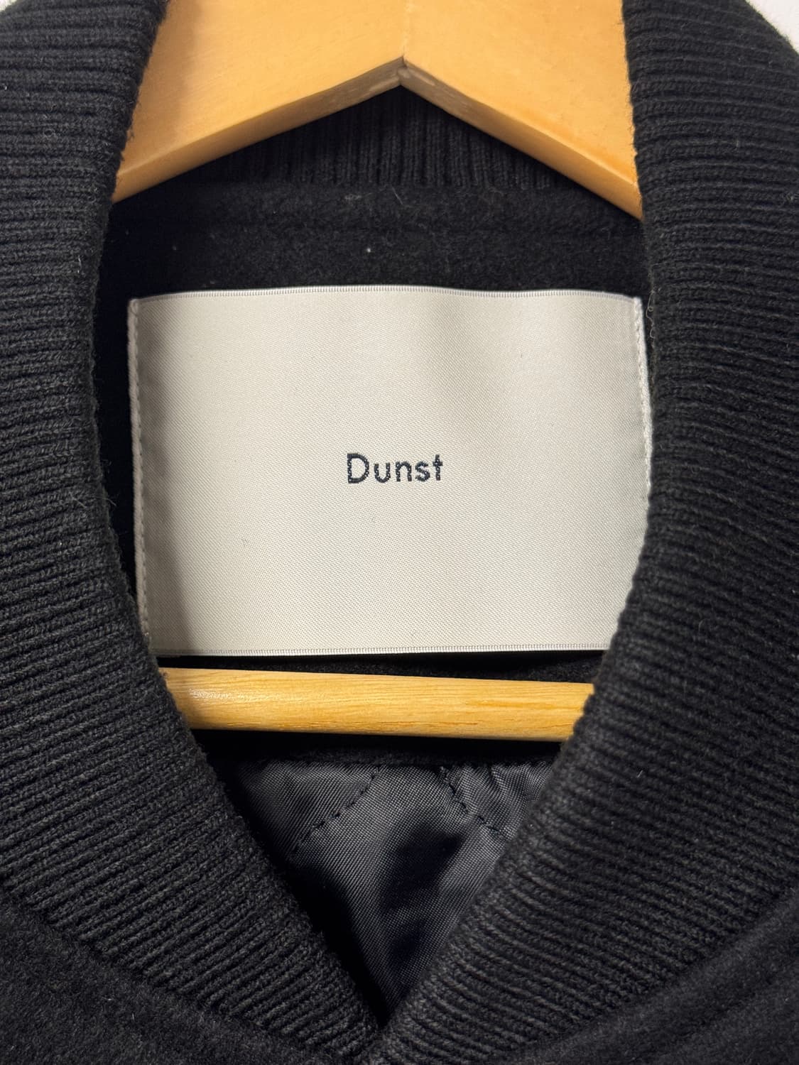 던스트 울 바시티 자켓 블랙 L 상품이미지5