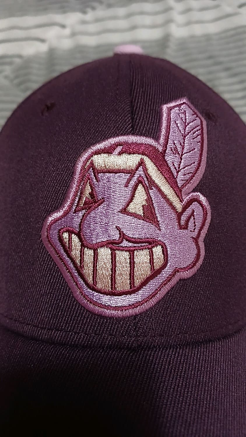 MLB 인디언 밴딩야구모자 여성57 상품이미지2