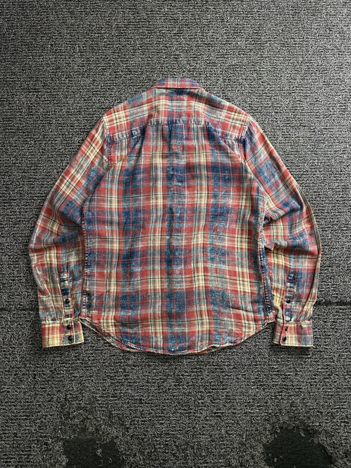 Gap 갭 아메카지 체크 패턴 웨스턴 셔츠 4059 상품이미지5