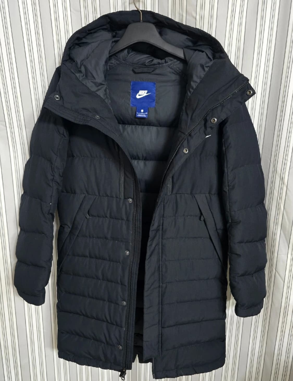 (90) 나이키 남성 다운 후드파카 롱패딩807394-011 상품이미지3