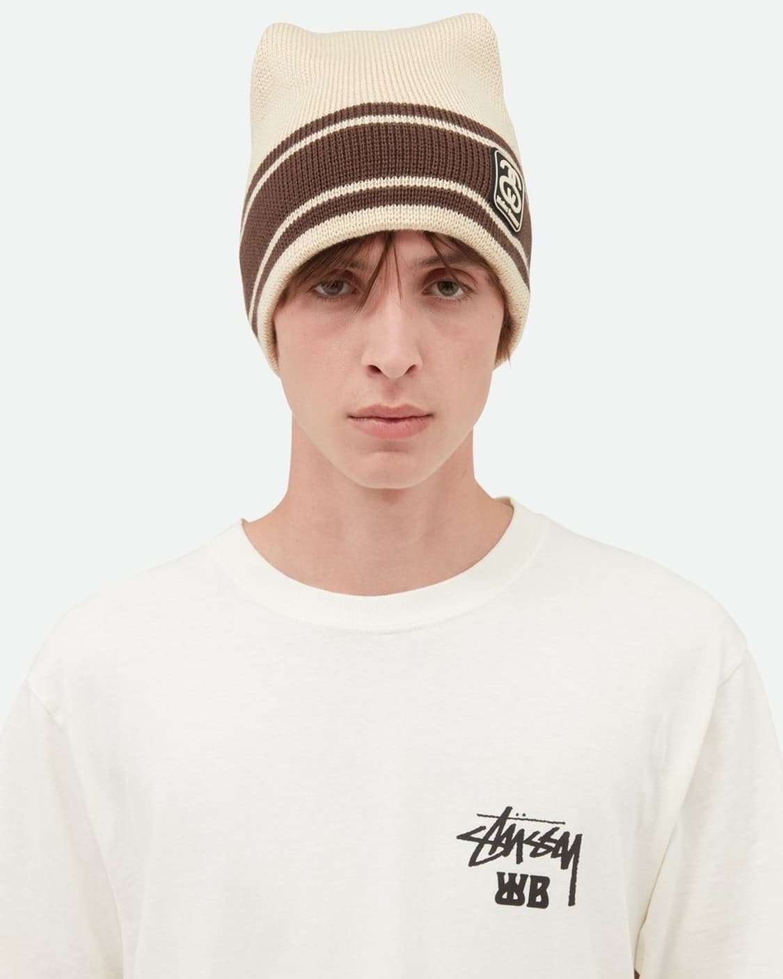 Stussy X Wales Bonner knit hoodie 웨일스 보너 상품이미지2