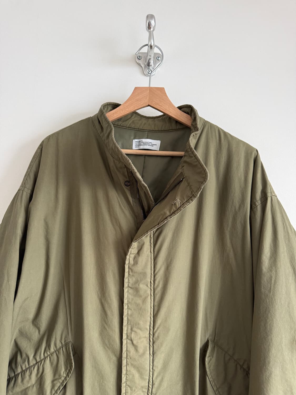 파르티멘토(PARTIMENTO) 피쉬테일 야상 상품이미지2