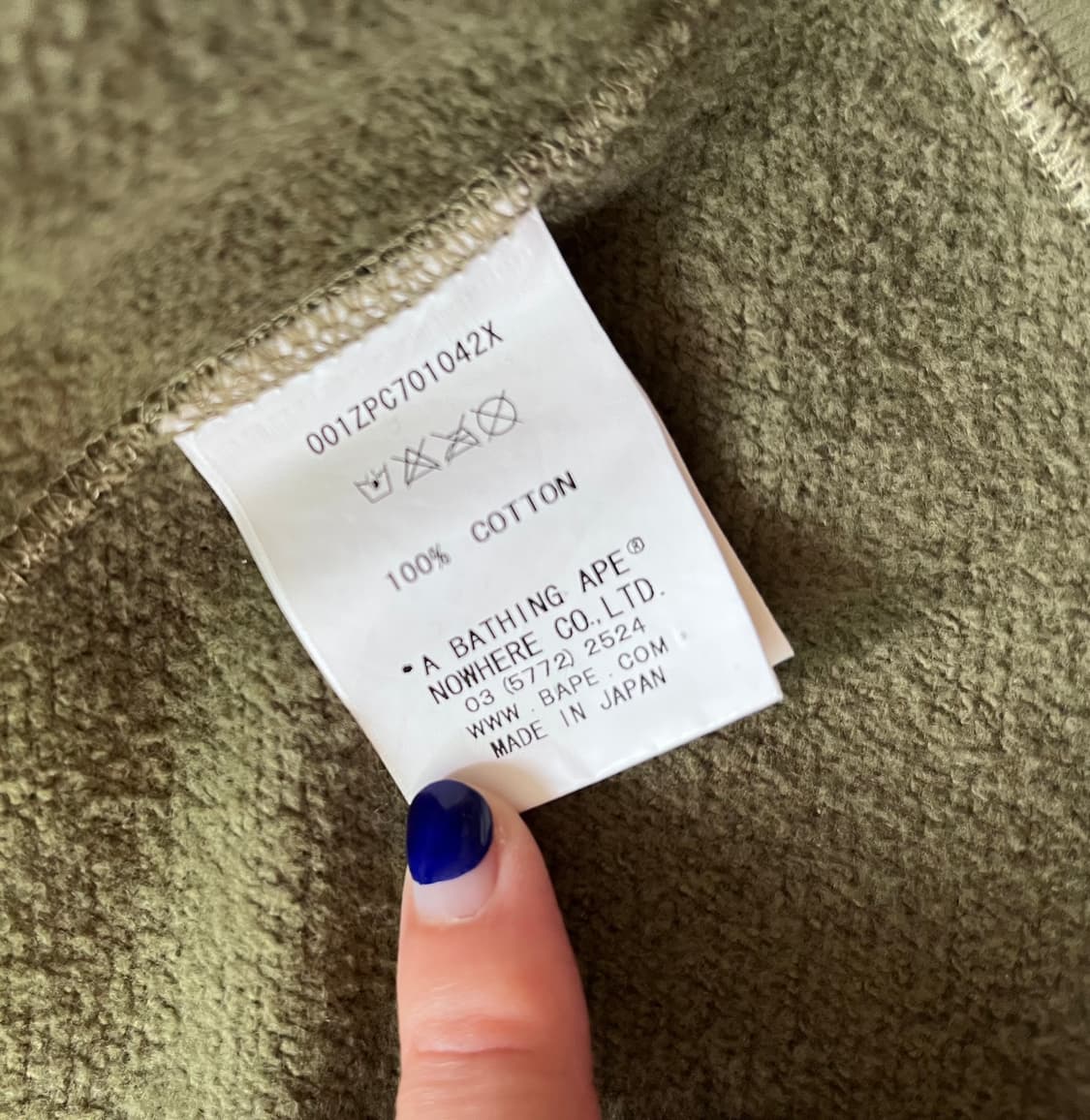 Bape  NYC 1st Camo Full Zip Hoodie XL 상품이미지4