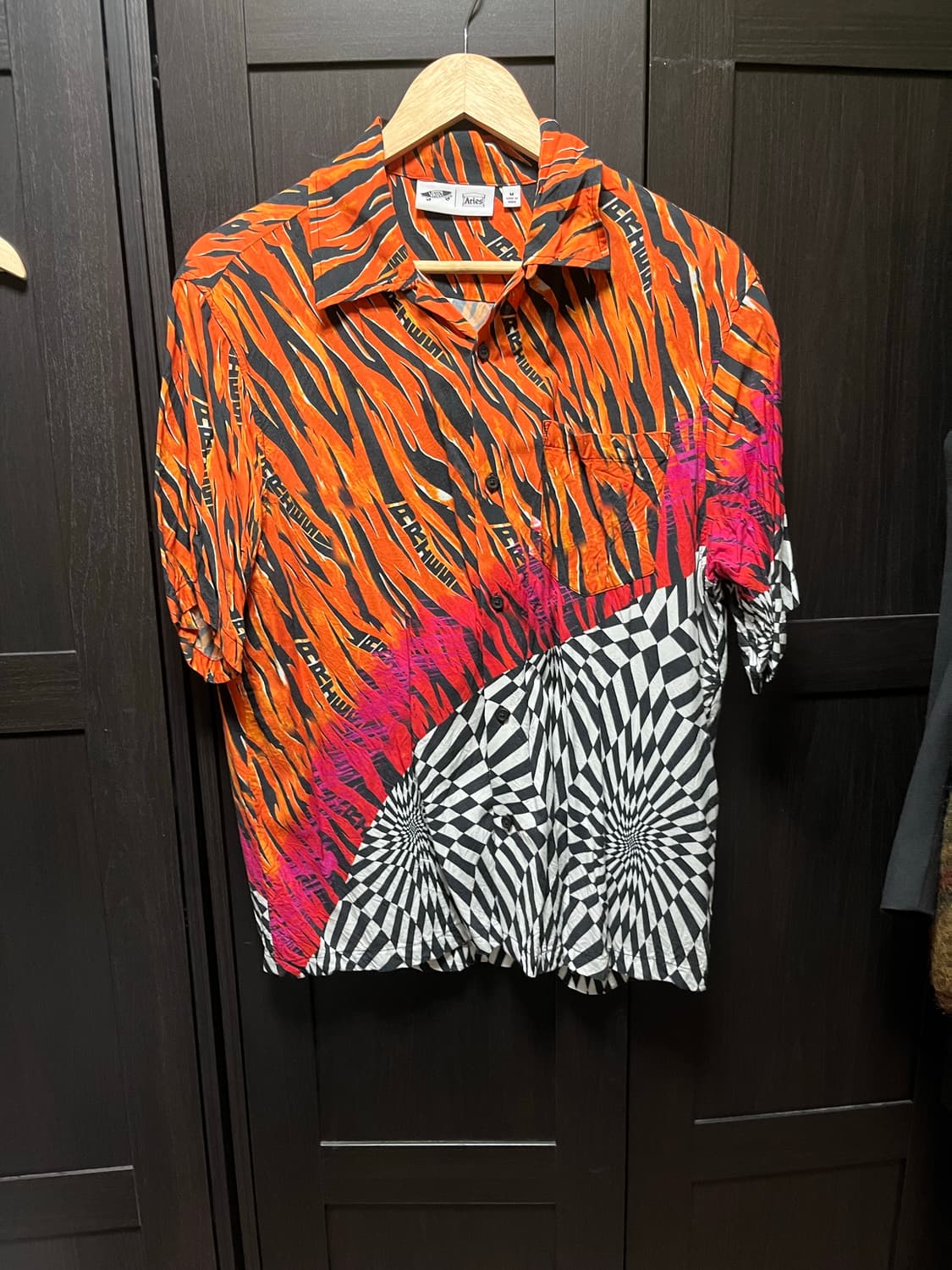 Vans x Aries button-down skater shirt 상품이미지1