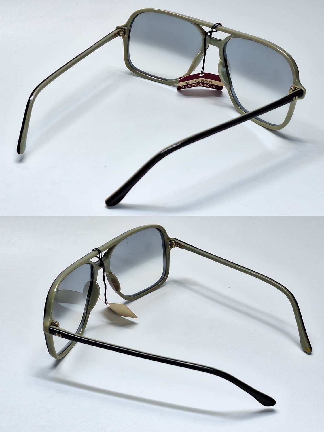 80s 일본제 빈티지 데드스톡 미사용/투브릿지 리벳 선글라스 클래식 상품이미지5