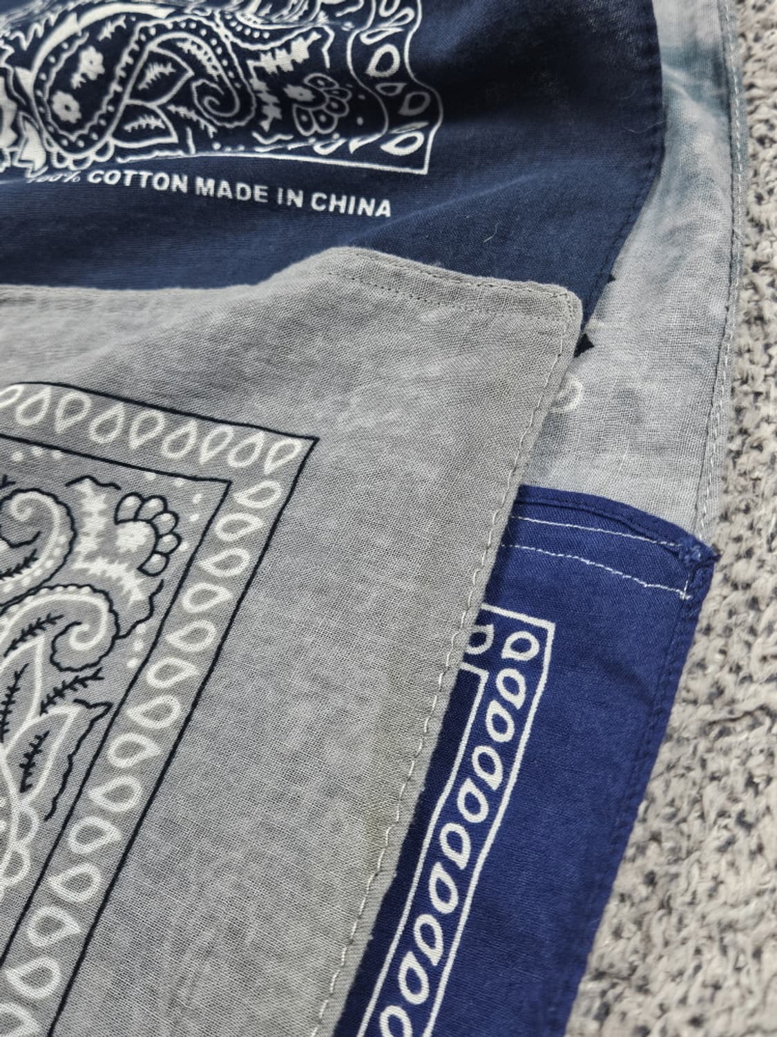 반다나 리워크 커스텀 스카프 머플러 / 10431 상품이미지7