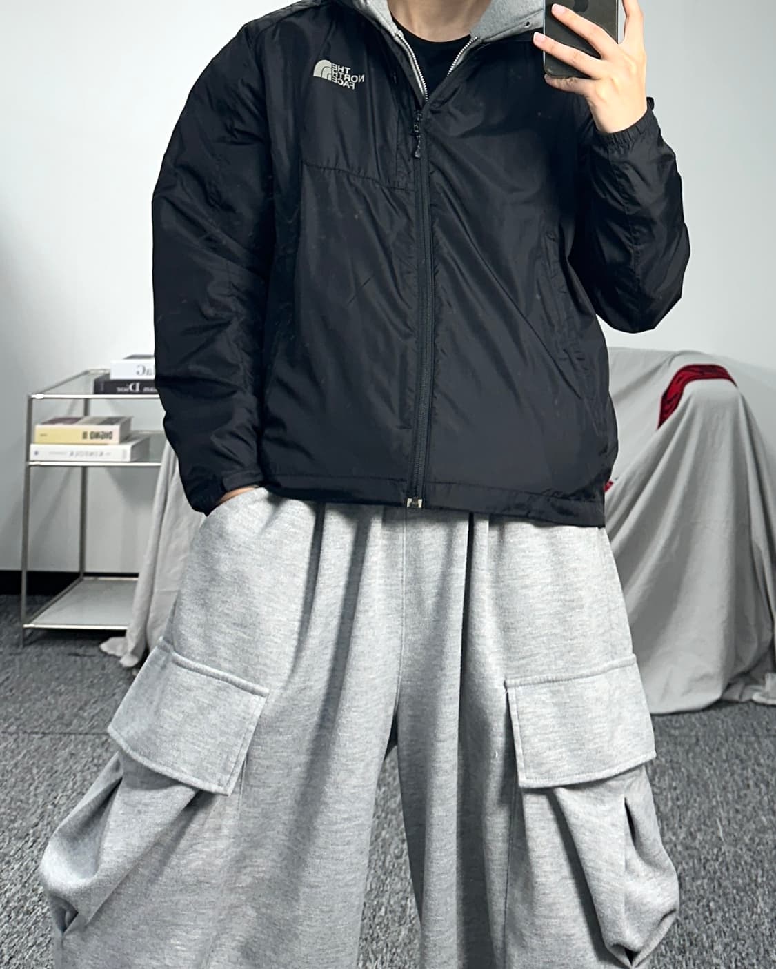 노스페이스 플라이트시리즈 바람막이 S 상품이미지3