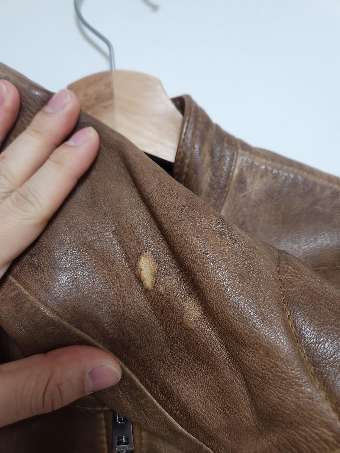 자딕앤볼테르Zadic&Voltaire 고트 레더 자켓 XS - J30 상품이미지7