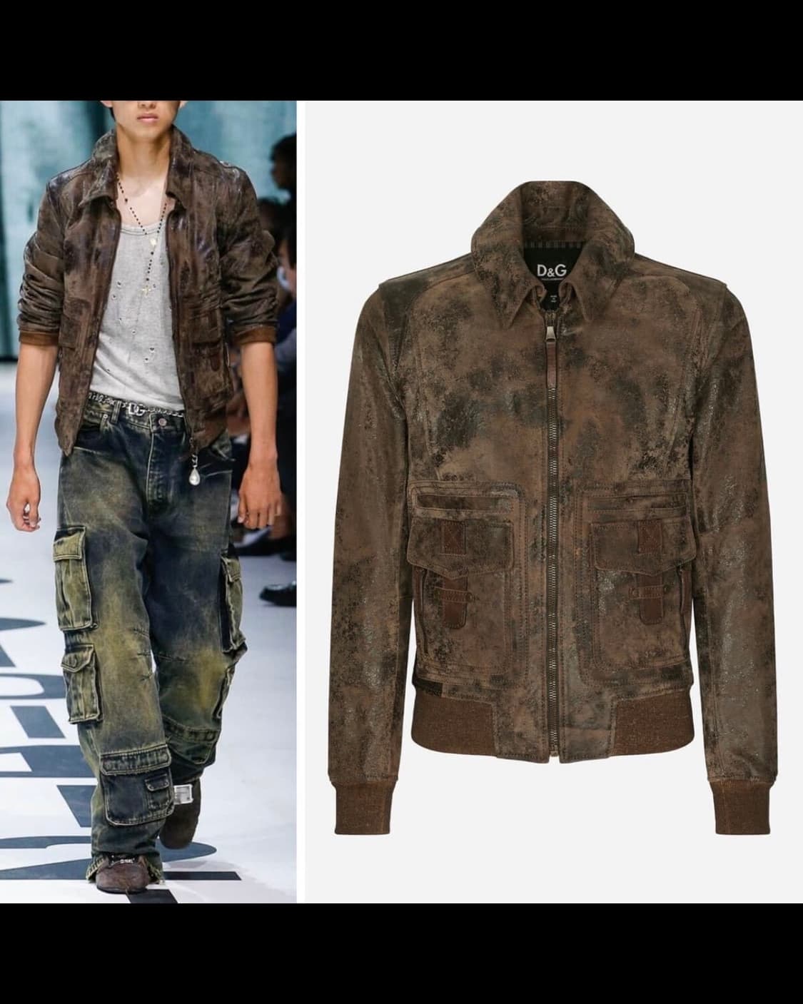 Dolce&Gabbana distressed runway jacket 상품이미지1