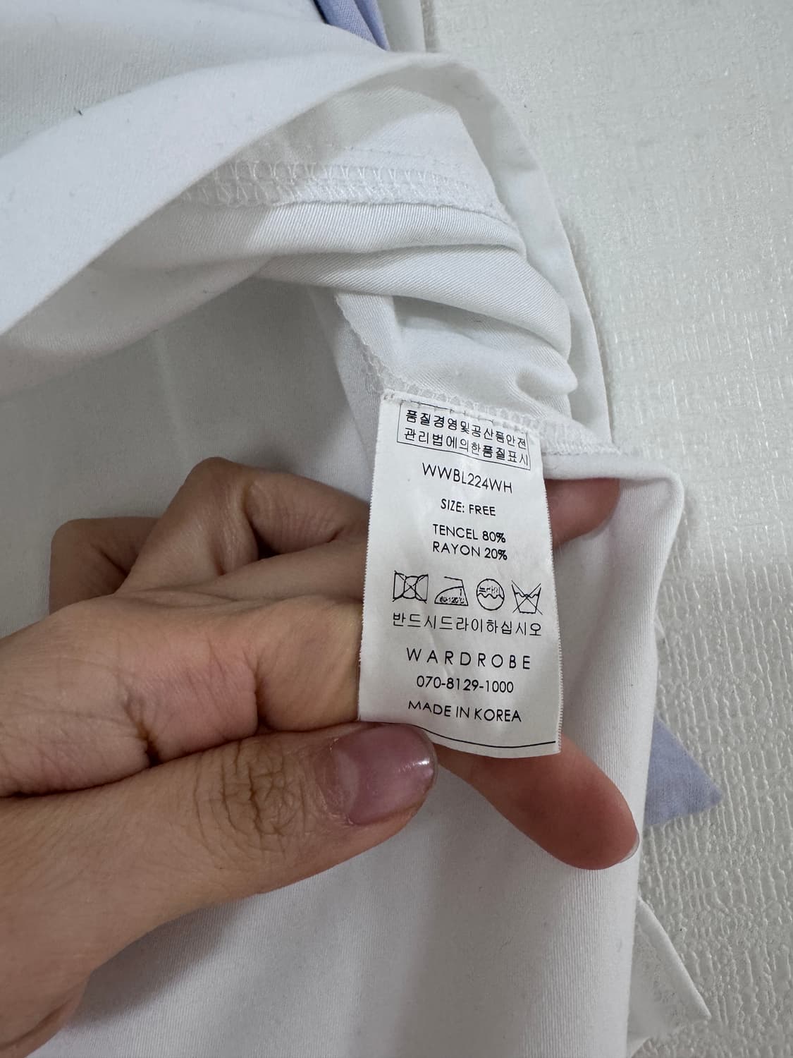 Wardrobe 스카프 블라우스 상품이미지3