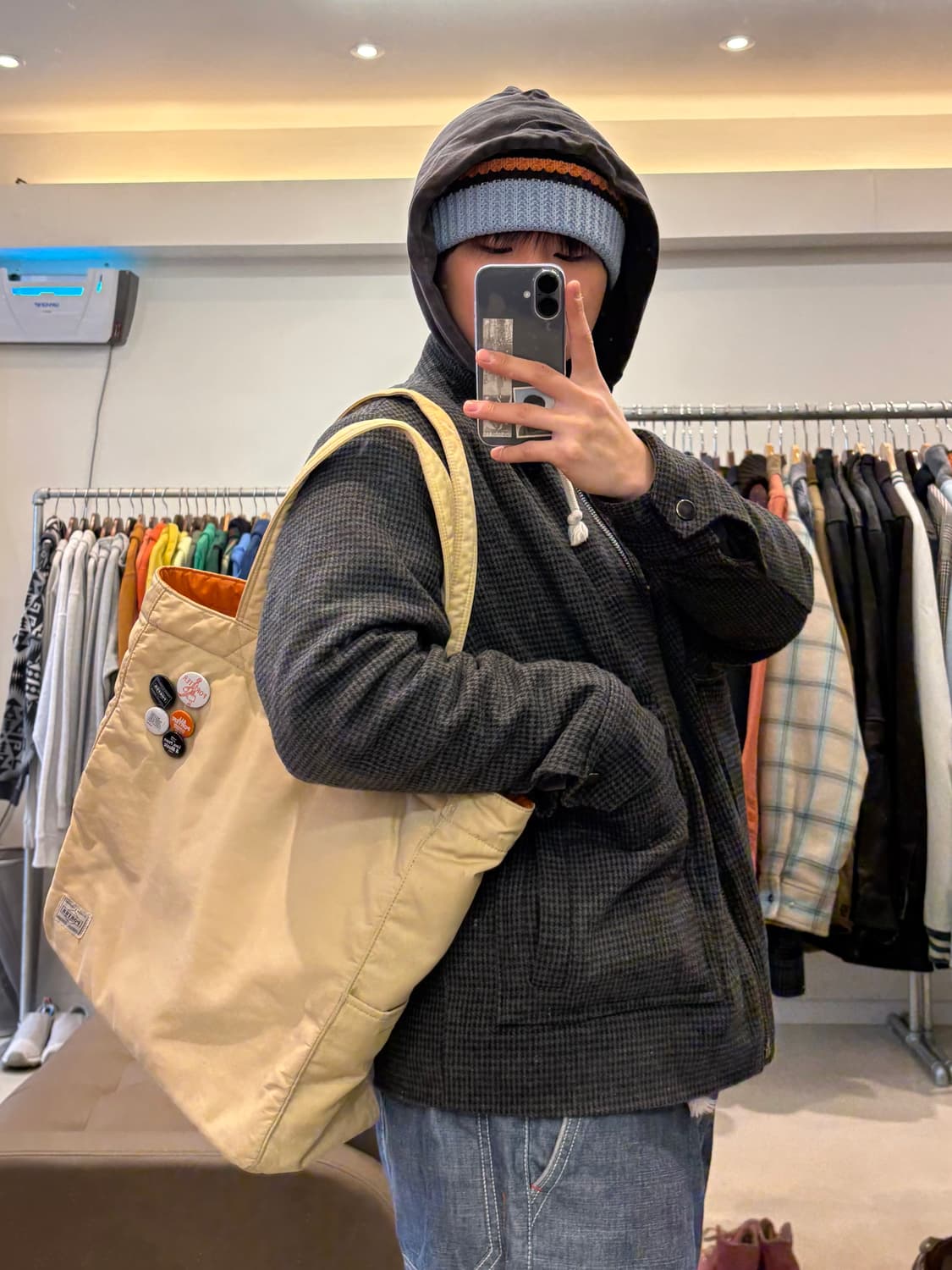 포터 뱃지 토트백 상품이미지9