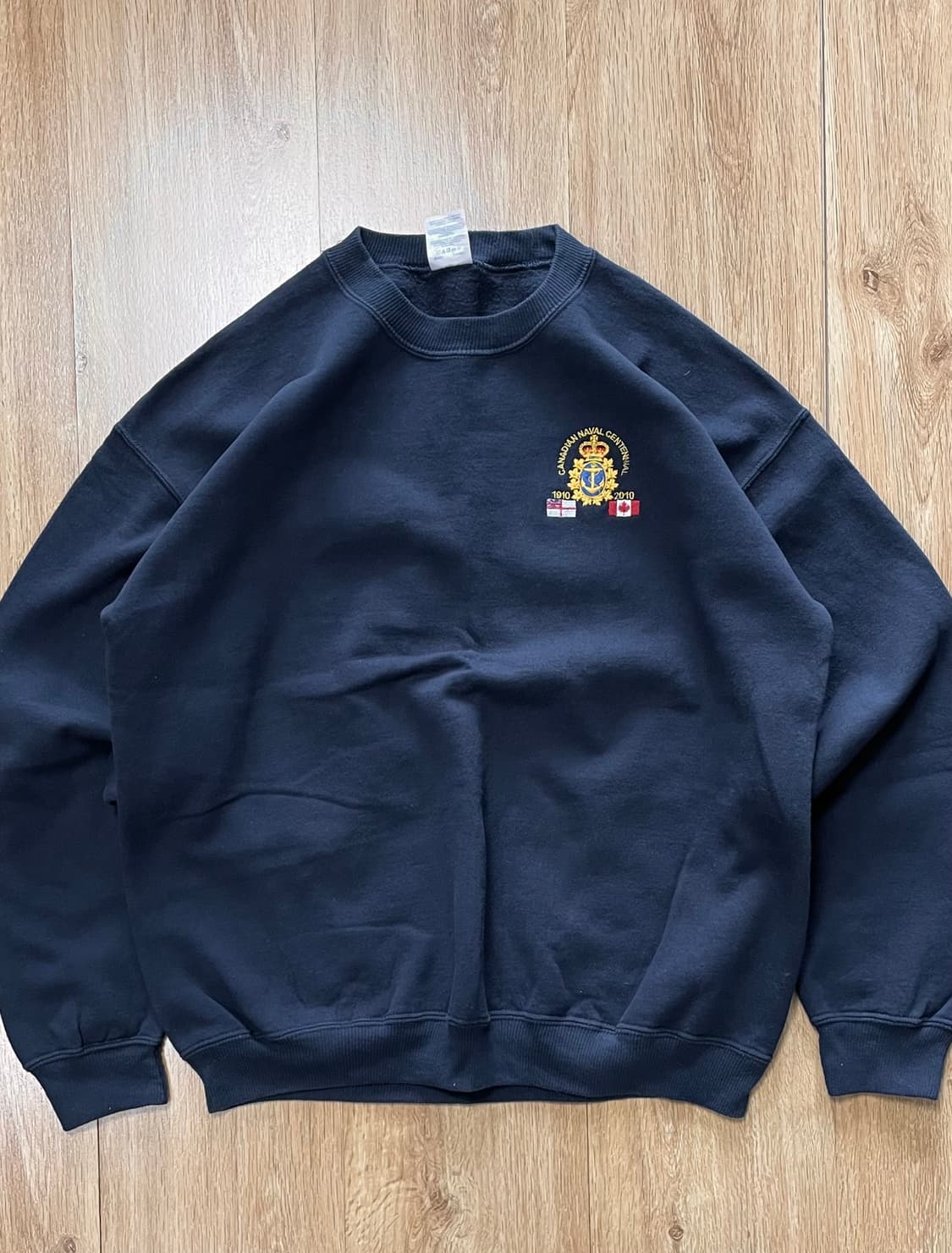 택포) 캐나다 100주년 (해군 창설) 기념 길단 빈티지 스웻셔츠 맨투맨 상품이미지2