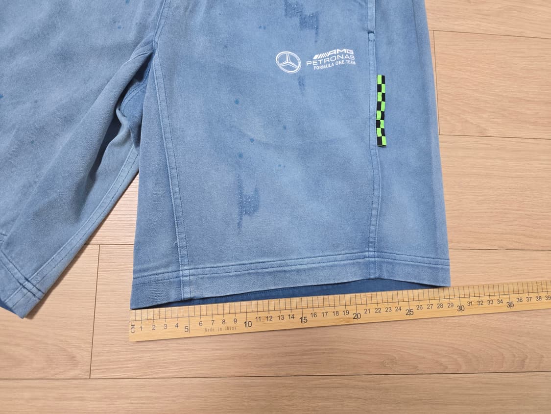 PUMA x 벤츠 Petronas F1 데님 쇼츠 M 상품이미지10
