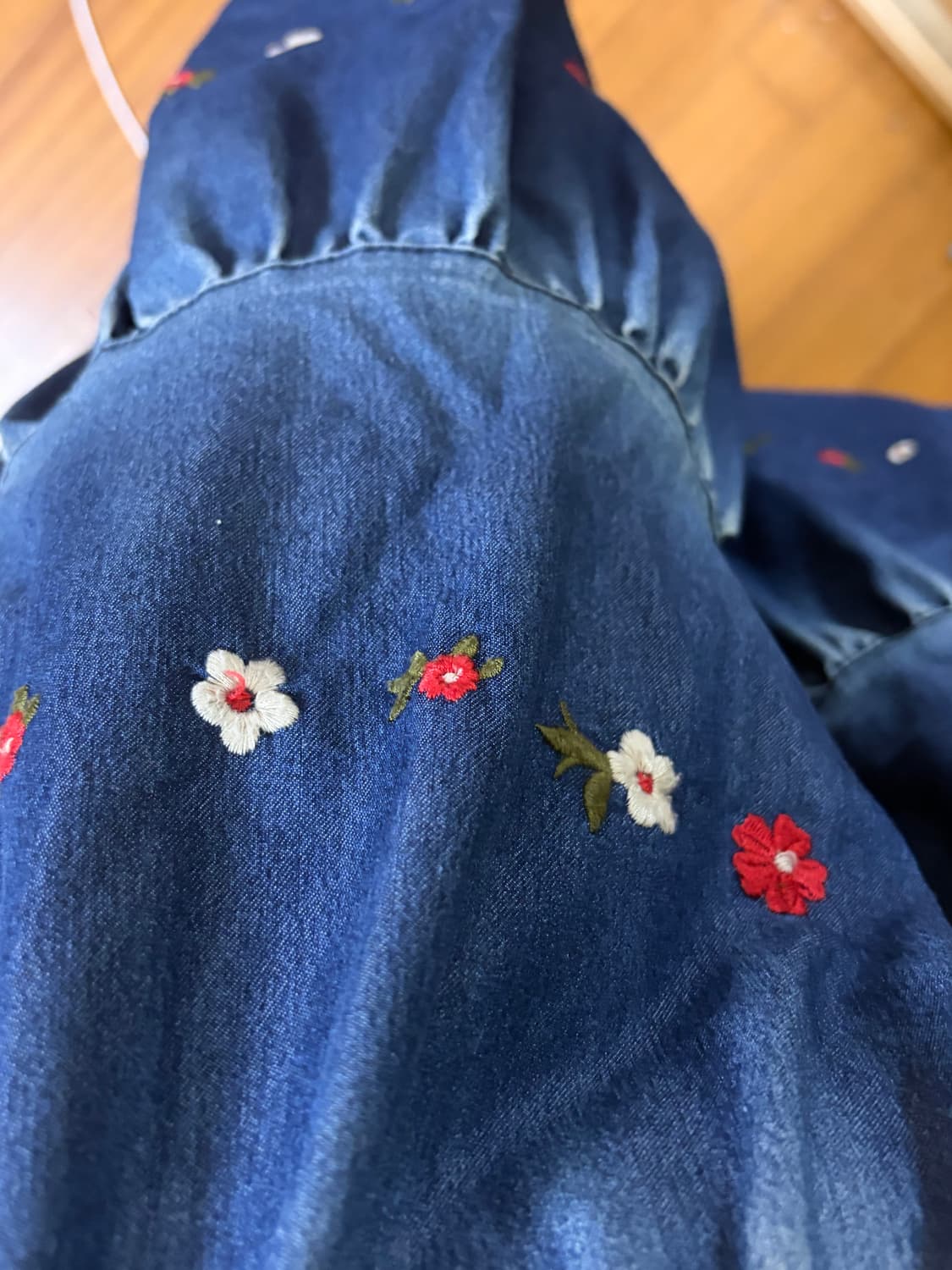 대대장 모리걸 하구미 자수 스커트 판매 상품이미지2