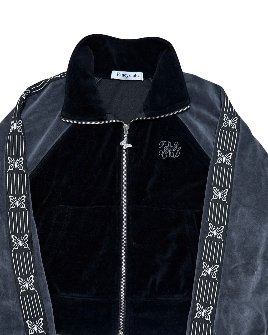 팬시클럽 벨벳 트랙탑 져지 상품이미지2