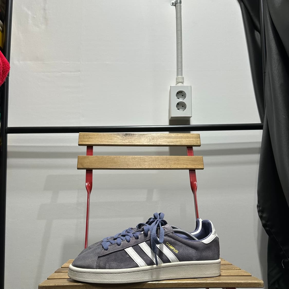 265) 아디다스 운동화 남성 남자 신발 캠퍼스 스웨이드 퍼플 상품이미지3