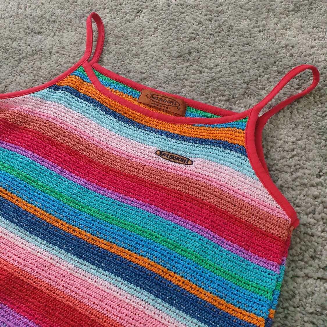 [무료배송] MISSONI 스트라이프 니트 탑 상품이미지4