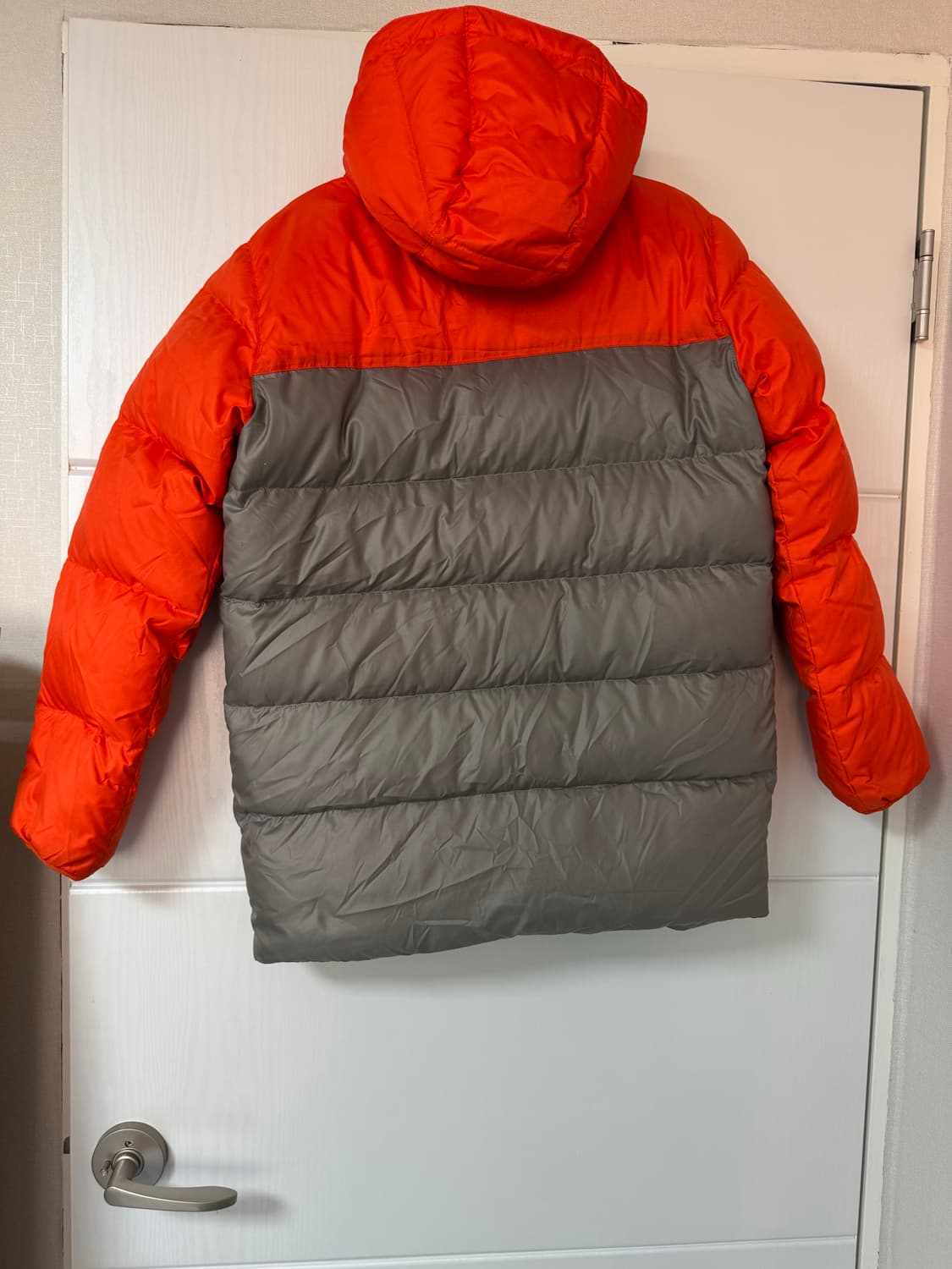나이키 패딩 오렌지/회색 XL 상품이미지2
