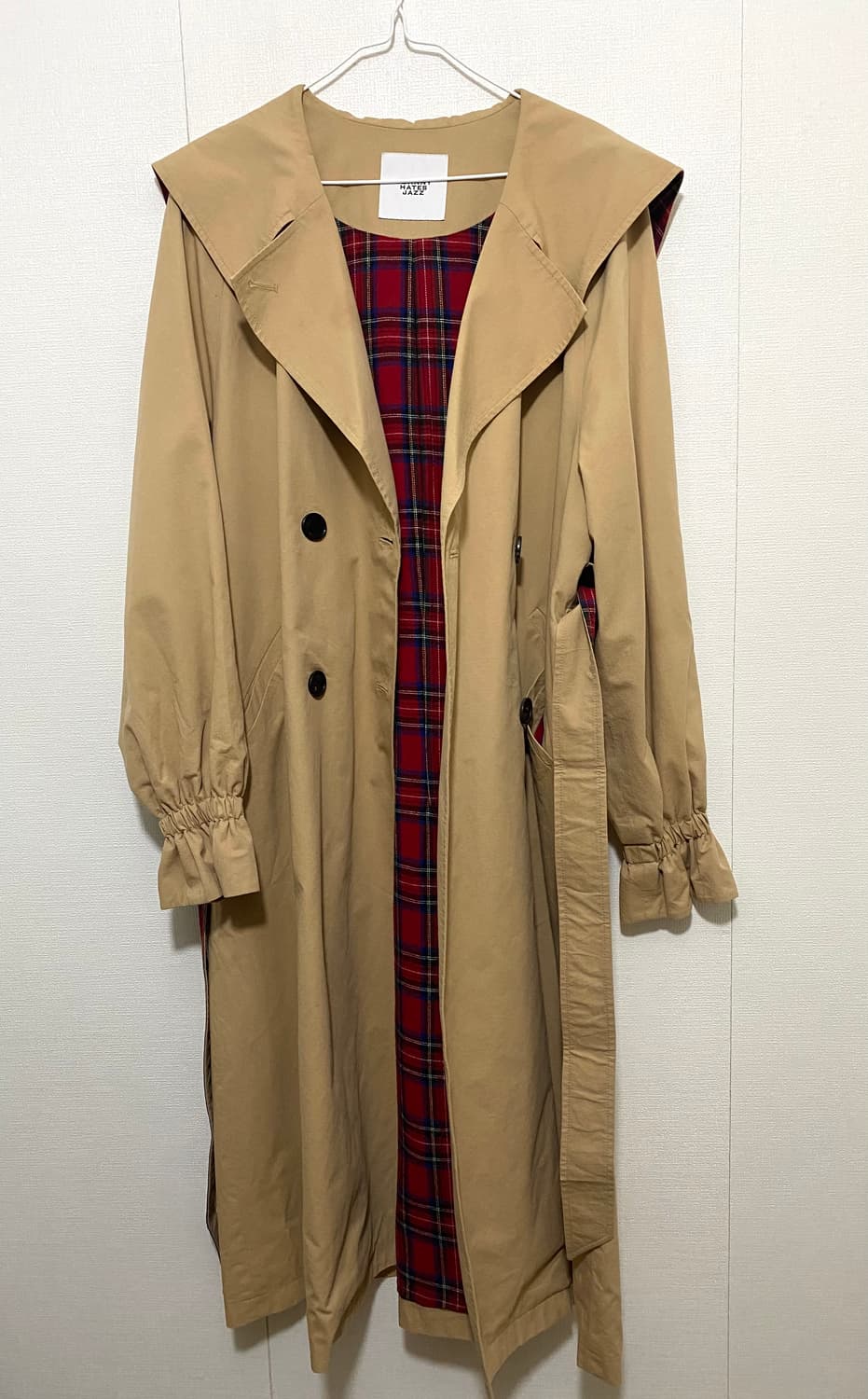 쟈니헤잇재즈 트렌치 코트 상품이미지10