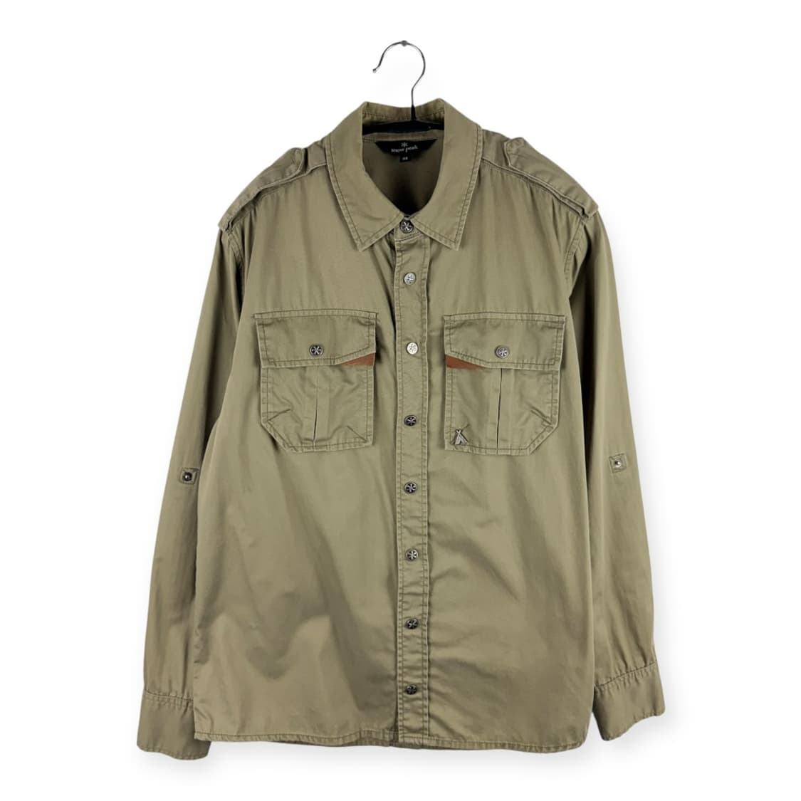 (95) Snow Peak 빈티지 콘쵸 버튼 포켓 셔츠 상품이미지1