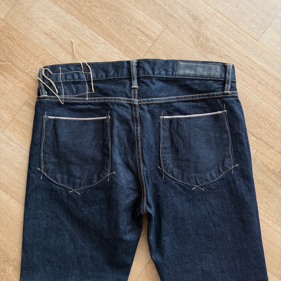 👖 쿠로 그래파이트 데님 팬츠 상품이미지5