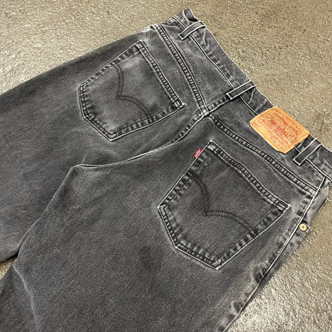 00s USA Levis560 블랙진 (33“) 상품이미지2