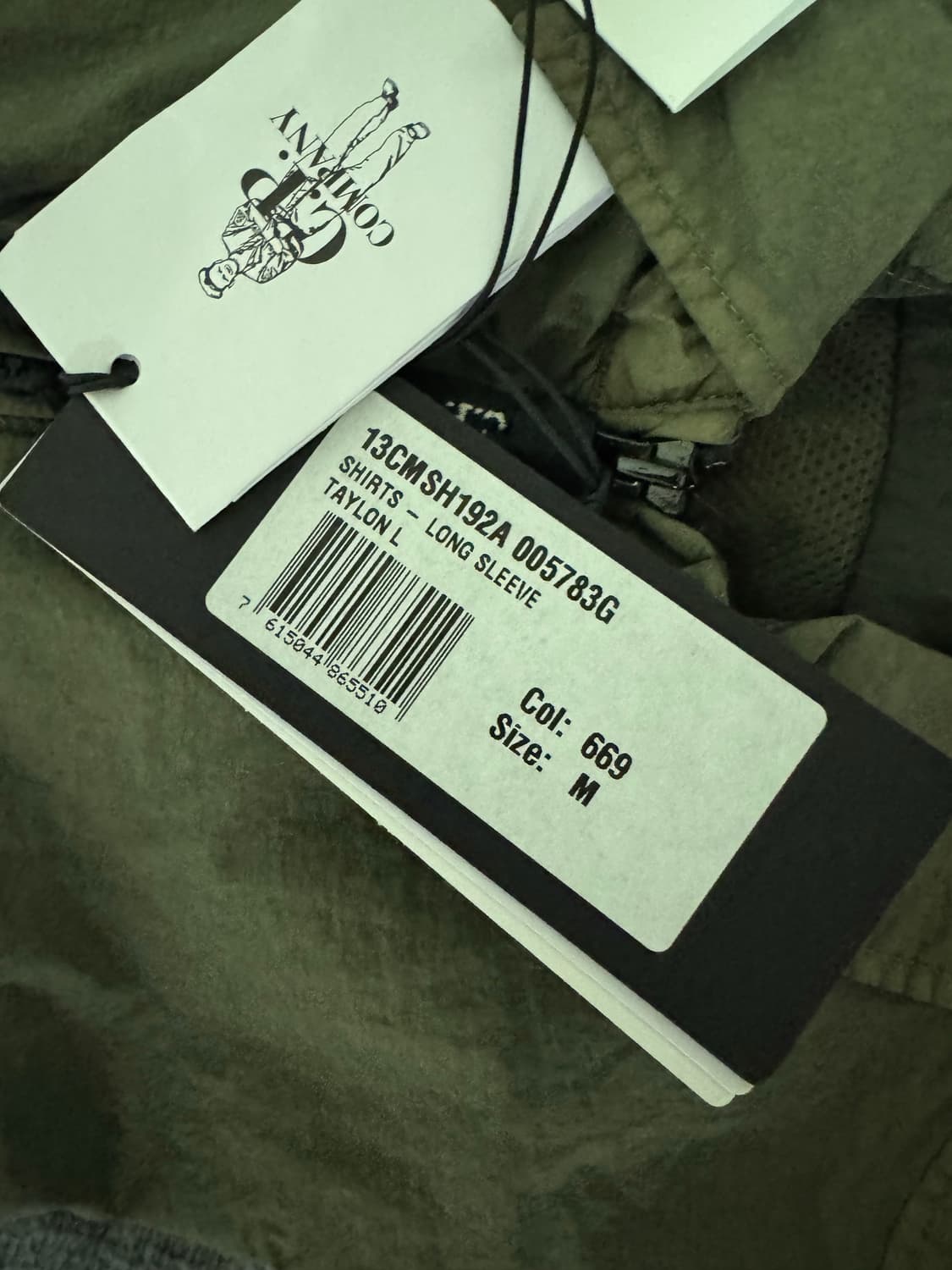 CP컴퍼니 나일론 오버셔츠 새상품 M 상품이미지4