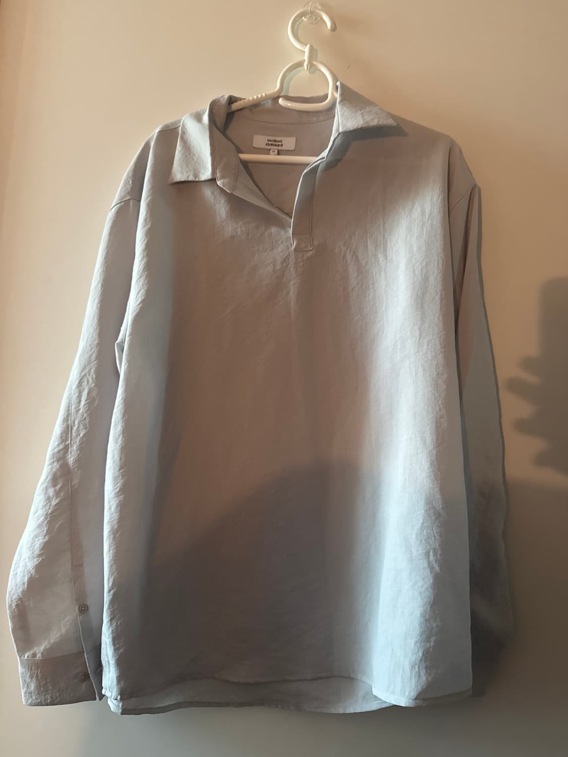 무탠다드 릴렉스드 린넨 셔츠M 상품이미지2