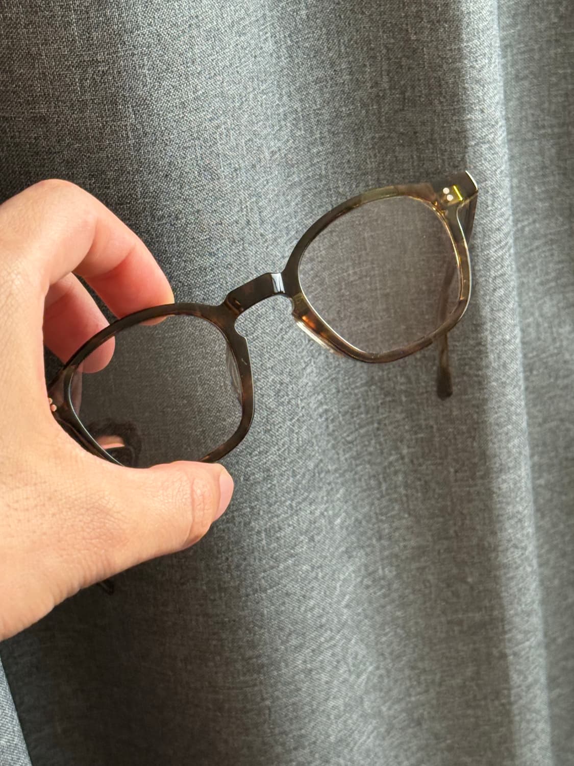 뉴아이웨어 Few 01 44-23 (브라운 사사)  상품이미지3