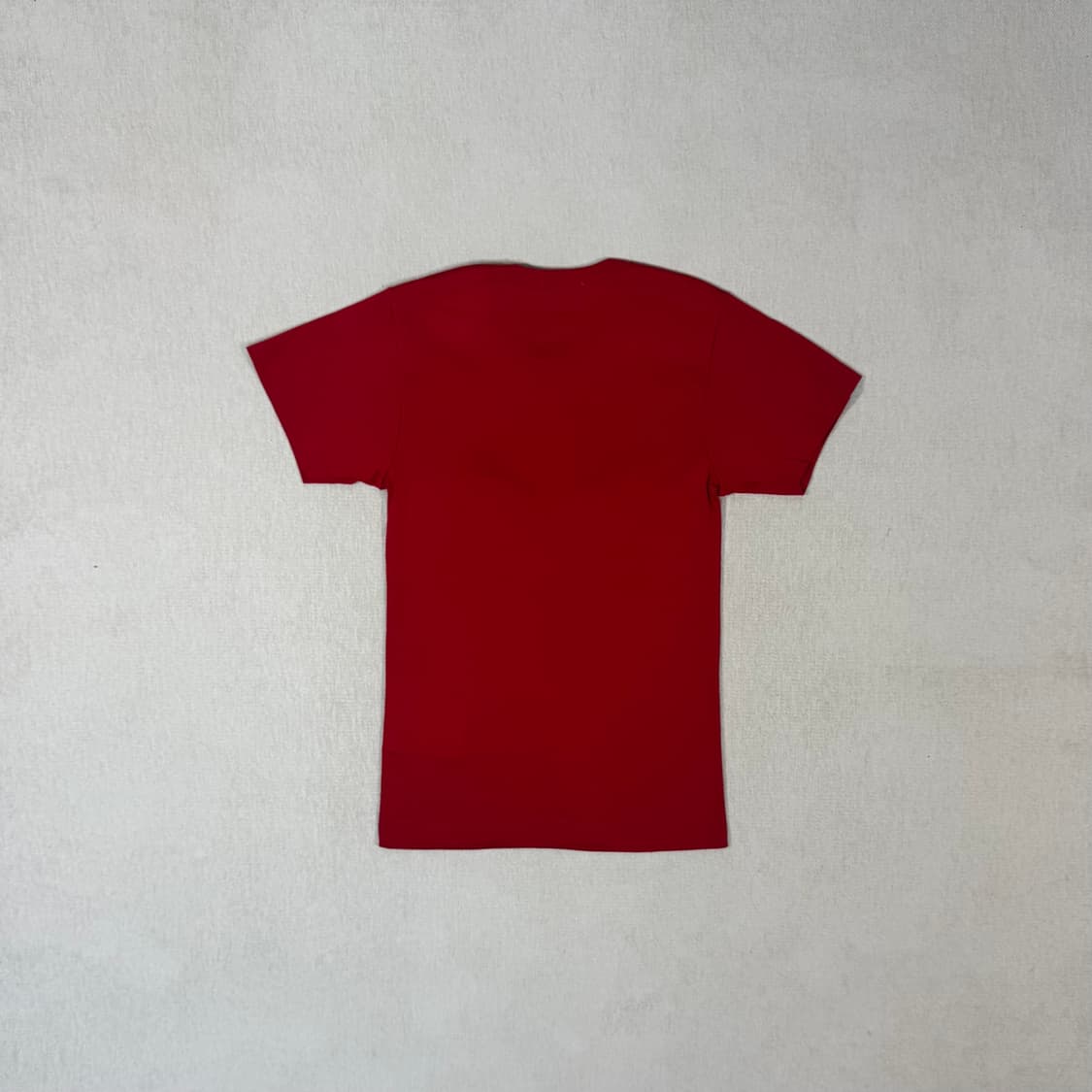 Velour Patch T-shirt Red  상품이미지4