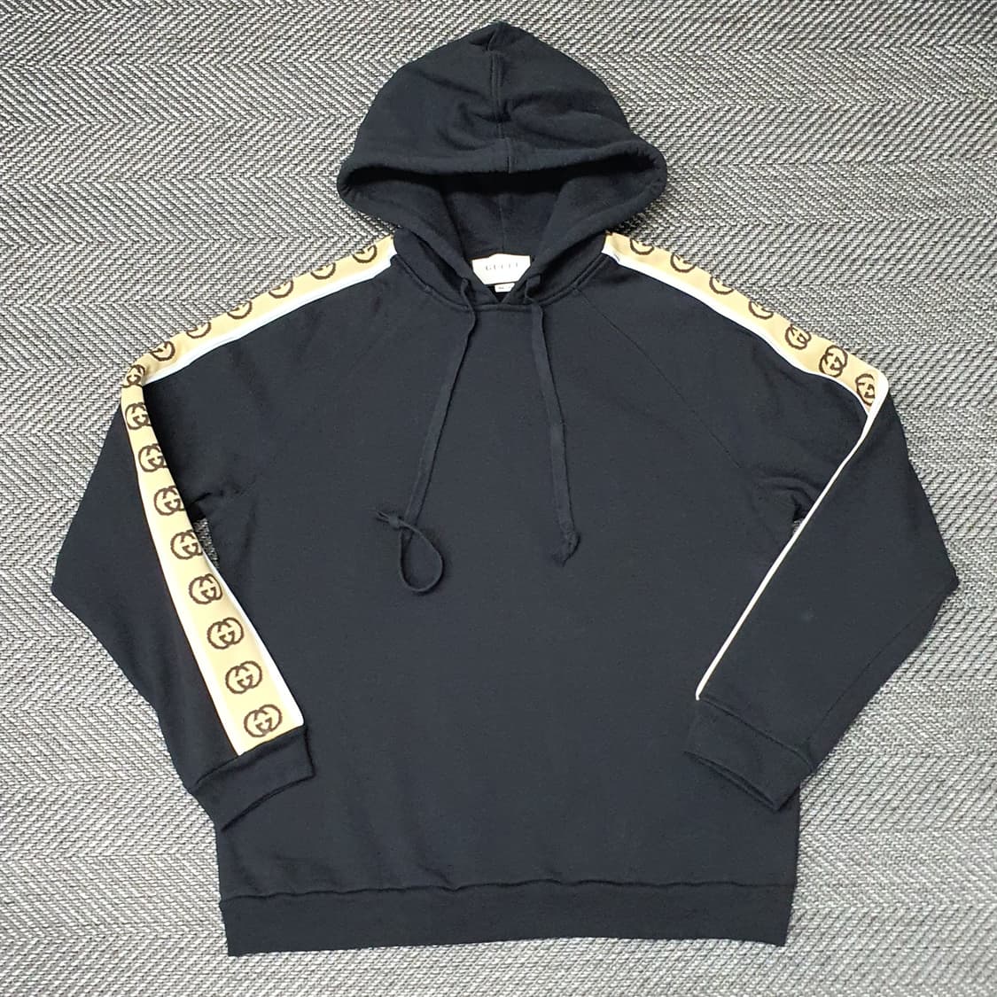 구찌 로꼬 테이프 오버핏 후드티 남자105~110 상품이미지1