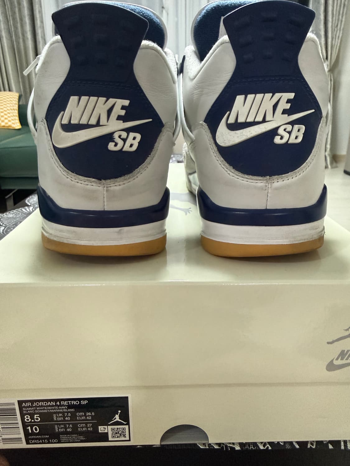 나이키 조던4 SB레트로 네이비 상품이미지5
