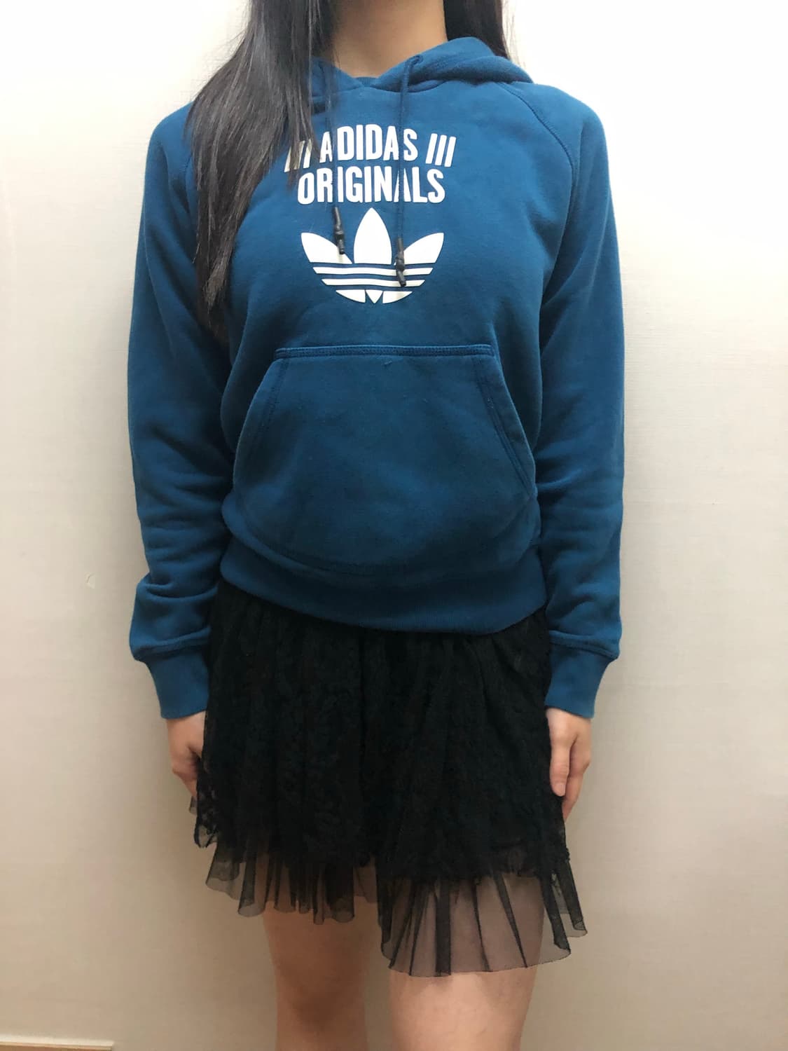 빈티지 아디다스 블루 파이어버드 후디 상품이미지2