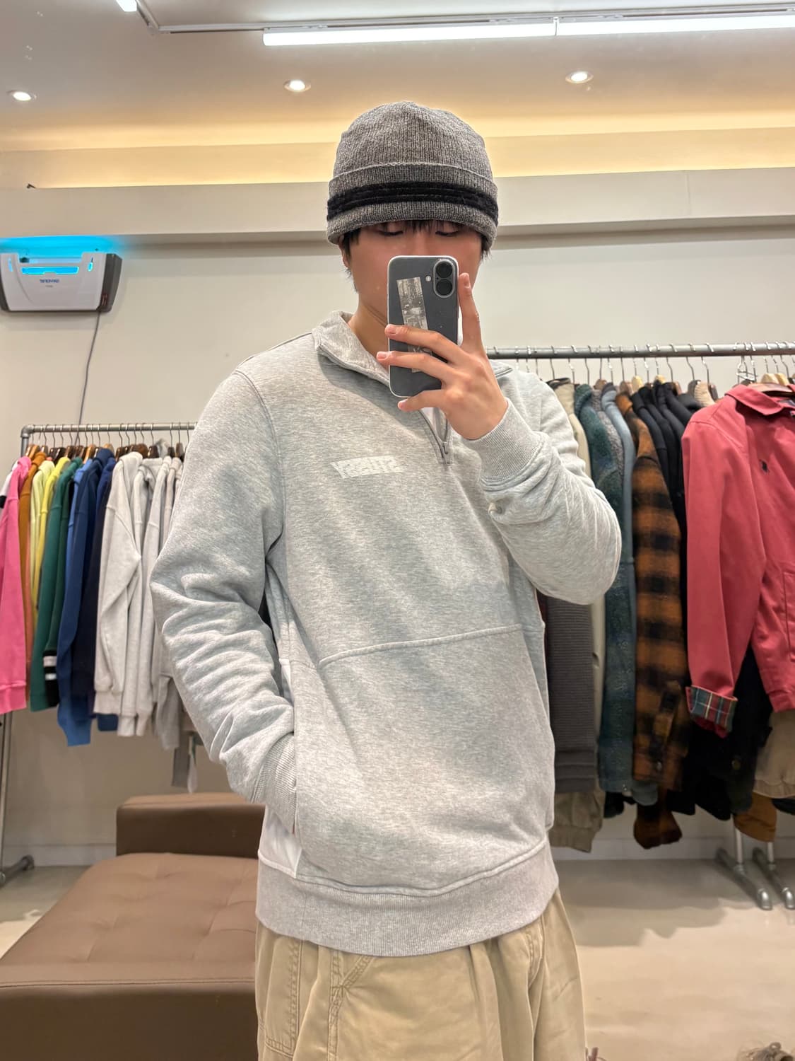 스투시 반집업 맨투맨 상품이미지8