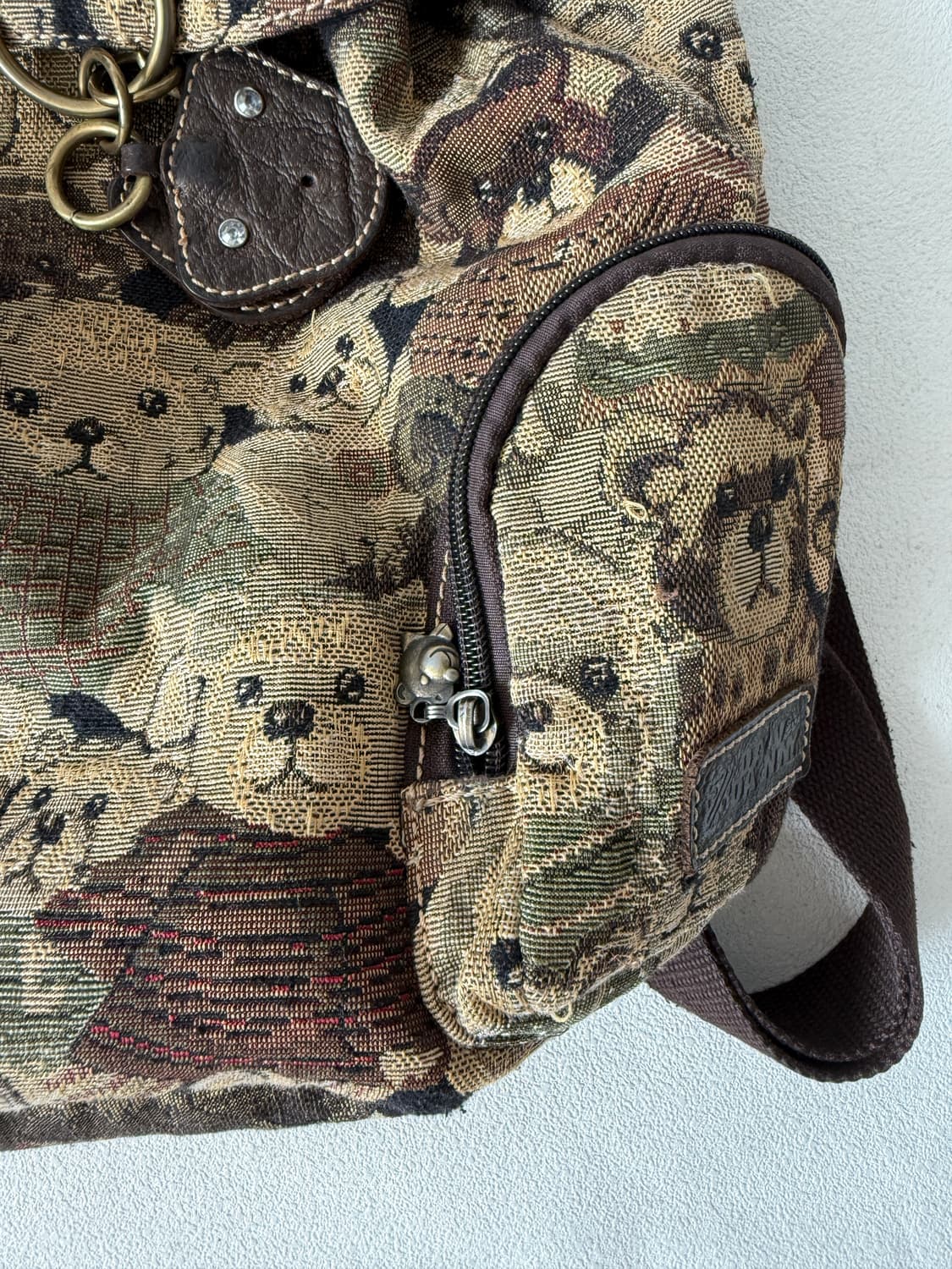 Pre owned 곰돌이 백팩 상품이미지5