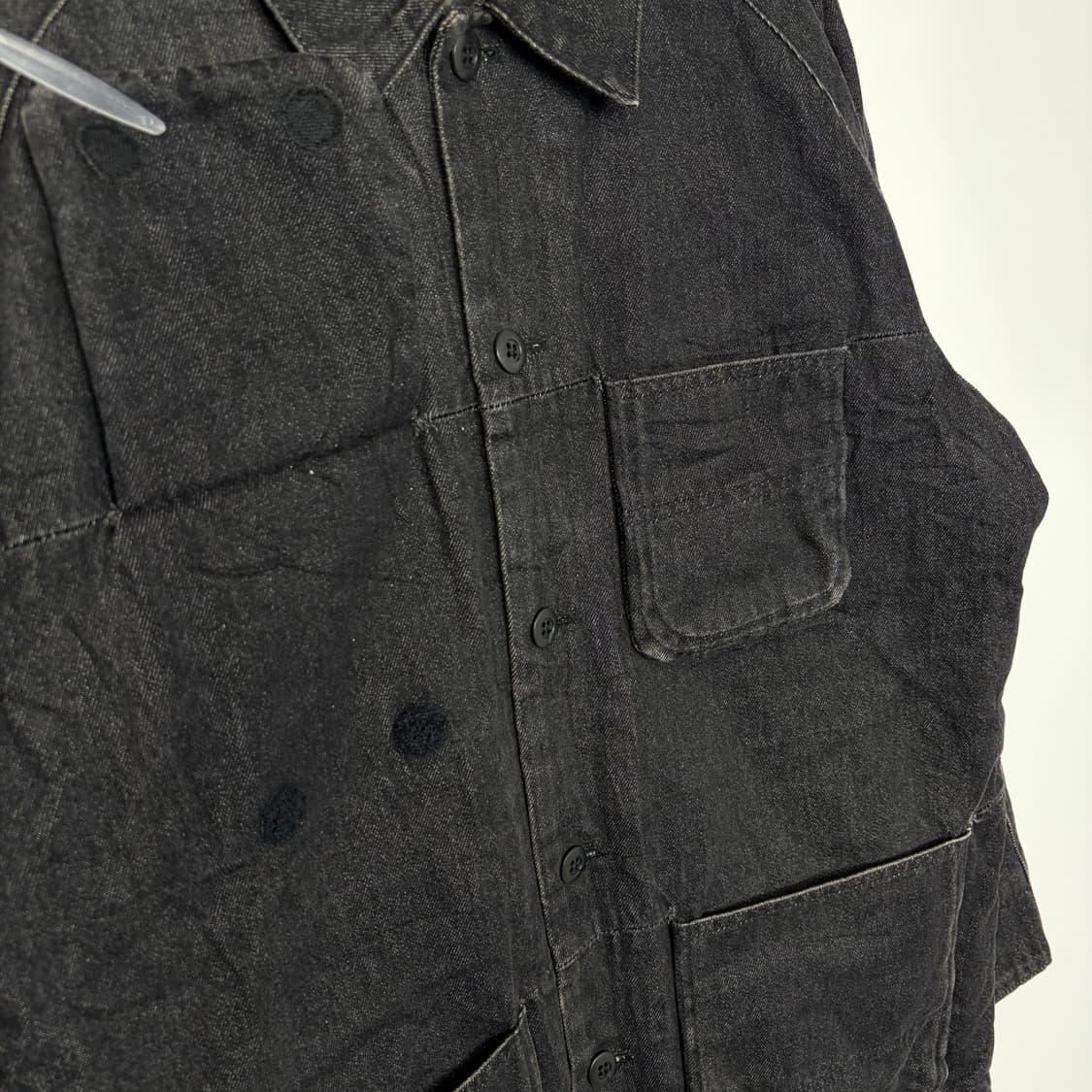 반달라이즈 입체 포켓 커버올 자켓 상품이미지4