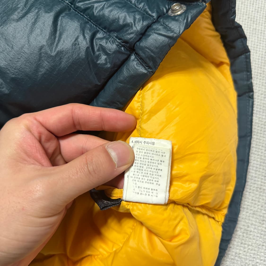 노스페이스 700 다운 패딩조끼 상품이미지6