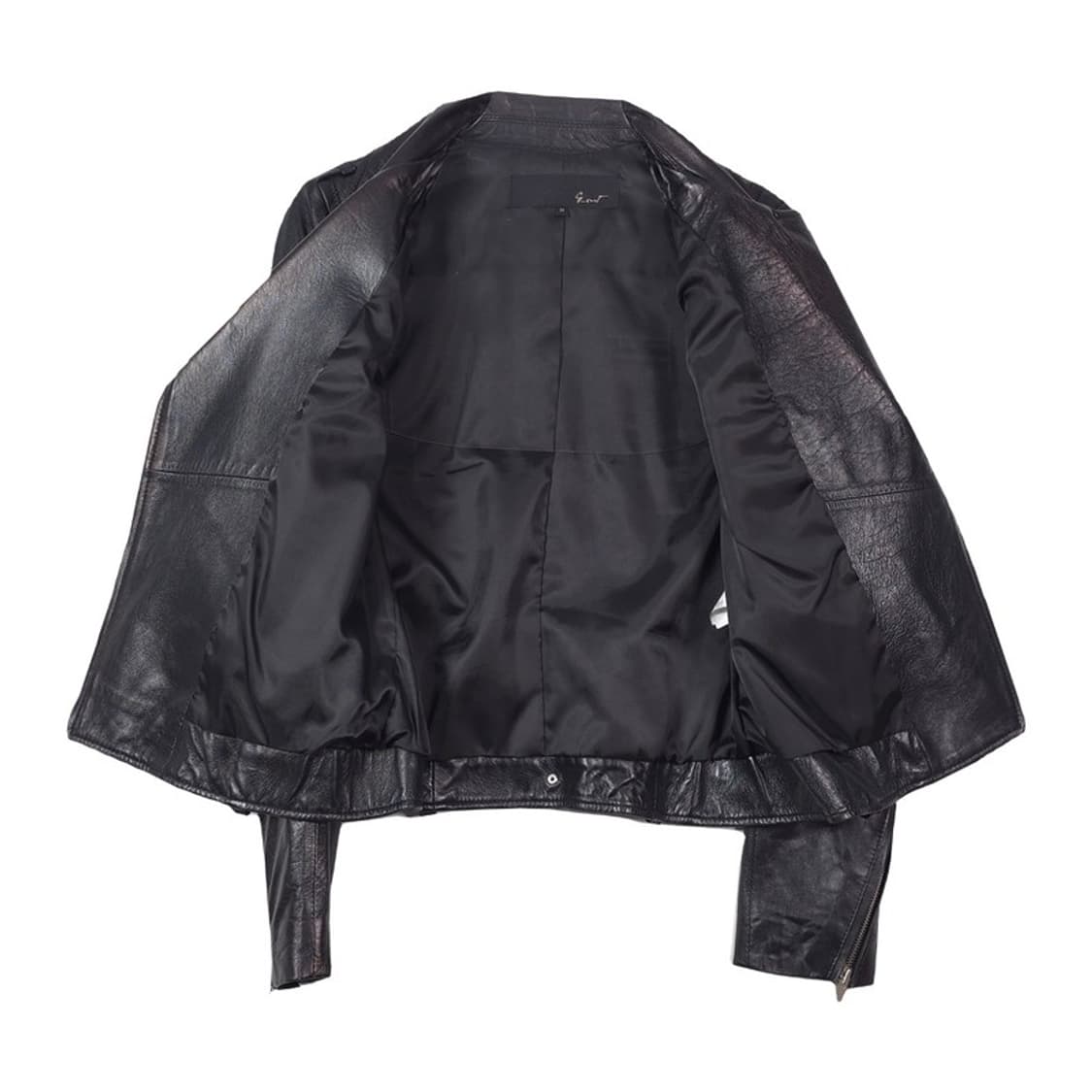 지컷 천연 양가죽 리얼 레더 라이더 자켓  55 상품이미지2