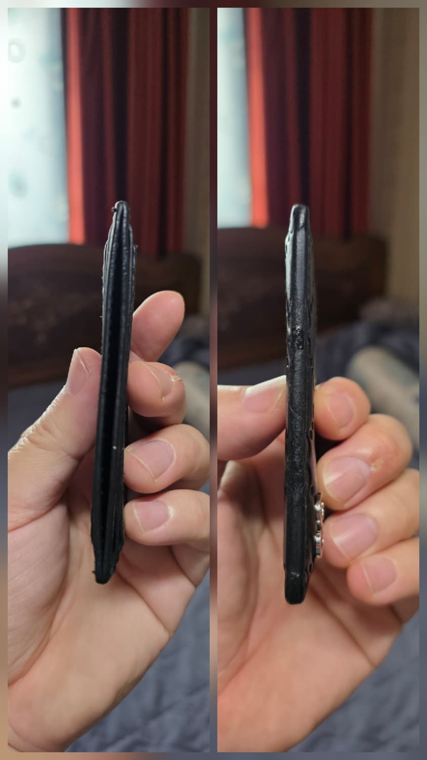 (정품) 구찌 시그니처 GG 로고 카드지갑/남녀공용/검정/개인/팝니다. 상품이미지5