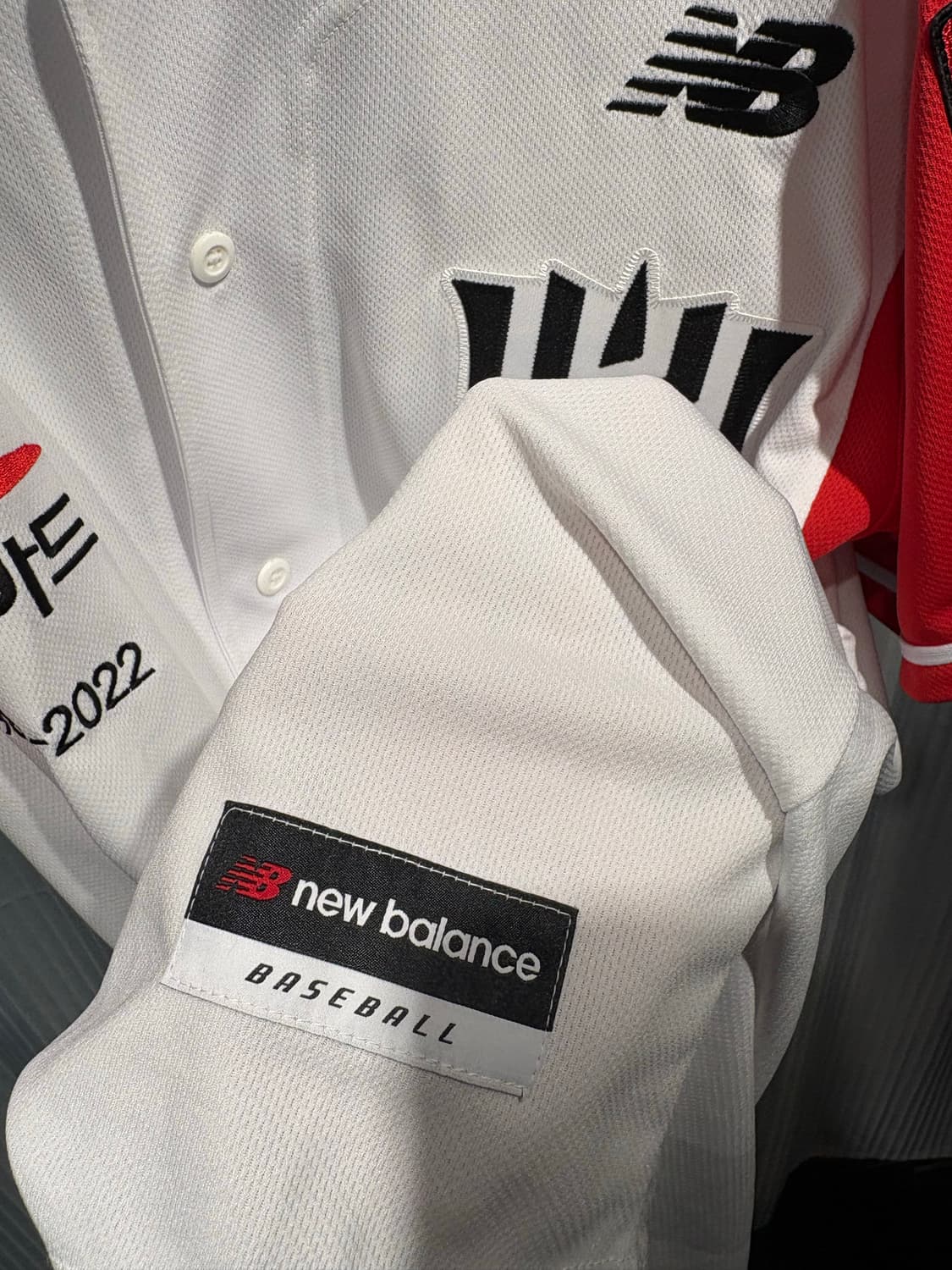 KT위즈 뉴발란스 2022 BC카드 유니폼 상품이미지5