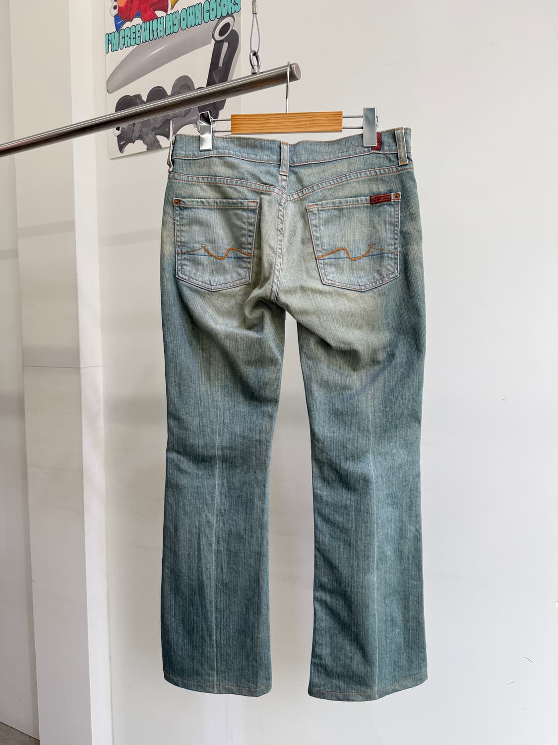 7 FOR ALL MAN KIND (Made in USA) 부츠컷팬츠 상품이미지4