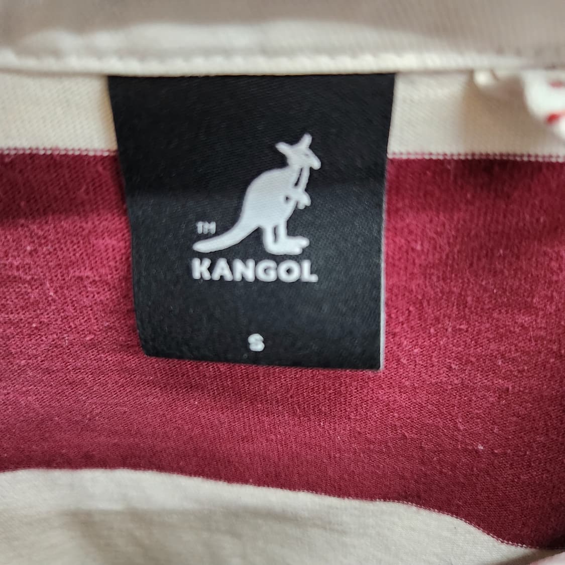 캉골 스트라이프 럭비티 롱슬리브 S(L) 상품이미지5