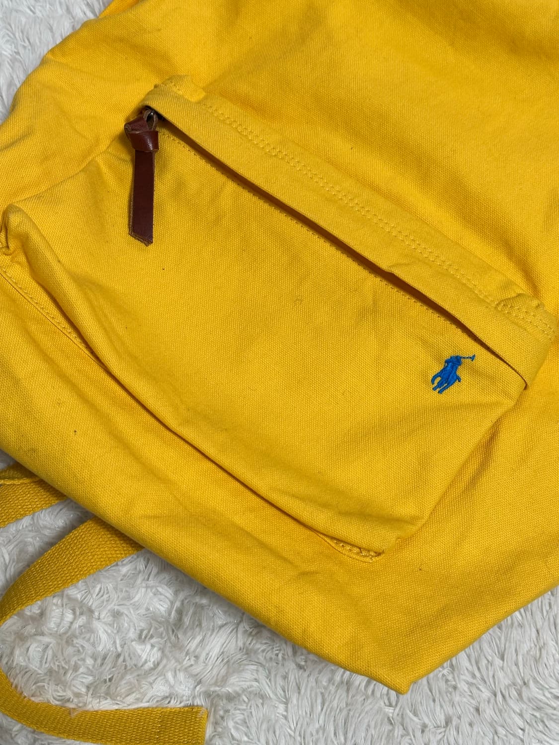 폴로 랄프로렌 옐로우 백팩 새상품 상품이미지3