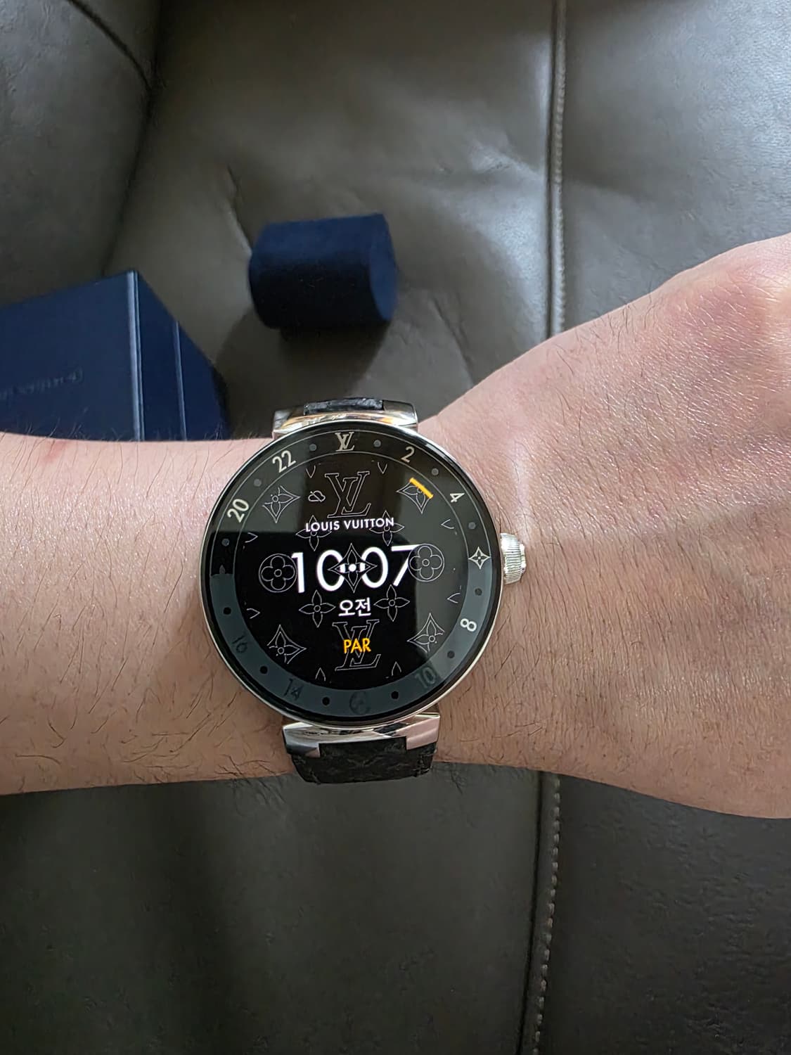 정품 루이비통 Tambour Horizon V2 스마트워치 2개 1세트 상품이미지2