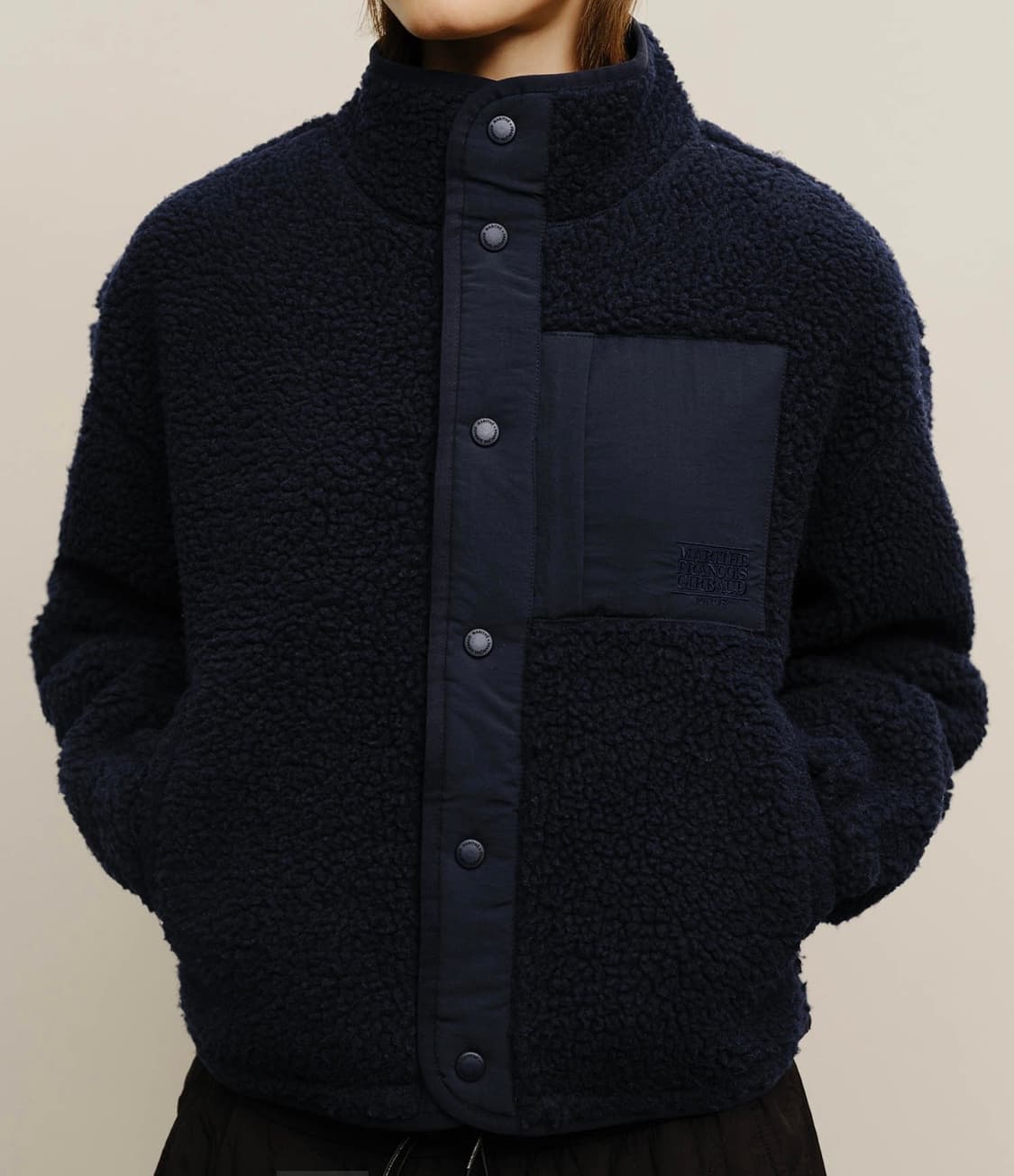 마리떼 플리스 크롭 자켓 상품이미지2