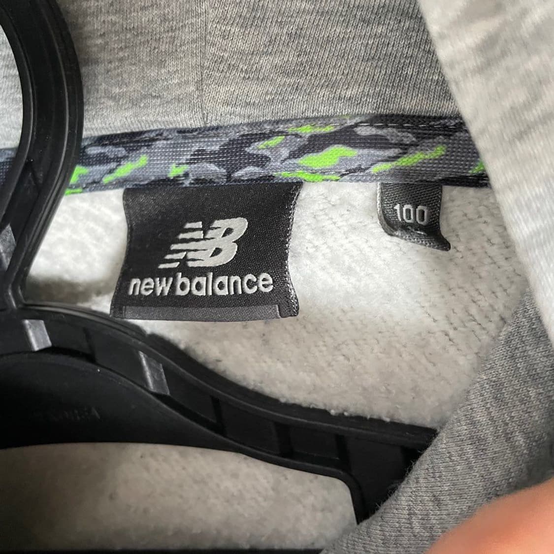 뉴발란스 기모 후드집업. 6578 상품이미지5