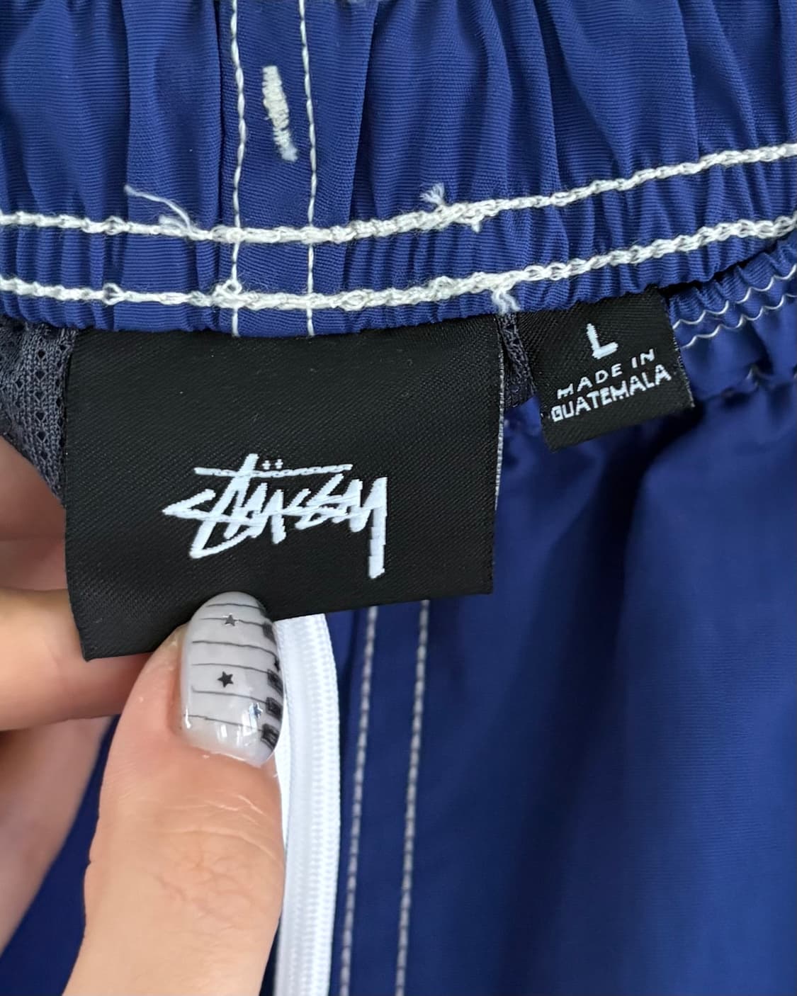 Stussy 스투시 스포츠 코발트블루 워터 숏츠 상품이미지3