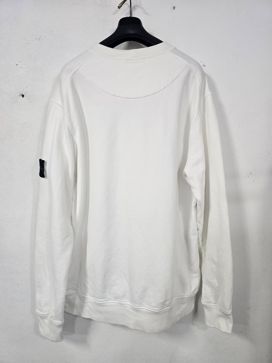 스톤아일랜드 화이트 기모 맨투맨(110) 상품이미지2